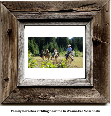 family horseback riding near me in Waunakee, Wisconsin